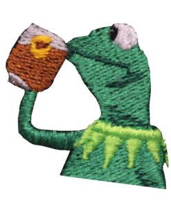 Alternative view of Kermit The Frog "Sipping Tea" Adjustable Strapback Cap
