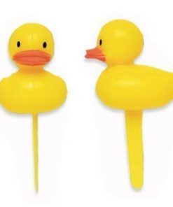 Yellow Duck Ducky Duckie Cupcake Picks Cake Topper Decorations (24-Pack)