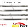 Bbq-Parts Sbd251 (4-Pack) Replacement Straight Stainless Steel Pipe Burner (1.. 4 57 91dfe419 c13d 4b30 be8d 24a3a4cf2415
