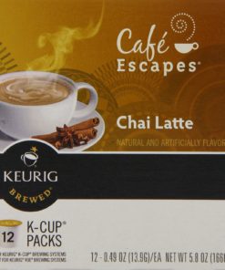 Cafe Escapes Chai Latte Coffee Keurig K-Cups 72 Count Caf Escapes 14 57 92f0afcd e02b 44e8 adf3 638e9c547e1f