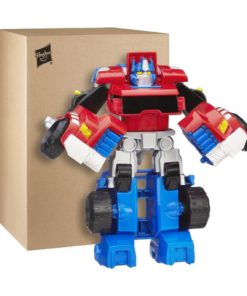 Alternative view of Playskool Heroes Transformers Rescue Bots Optimus Prime Exclusive Figure