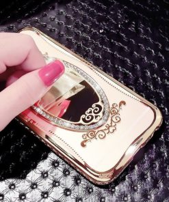 Alternative view of Iphone 6 Plus/6S Plus 5.5 Inch Glass Mirror Tpu Case-Aurora Soft Silicone Mak..