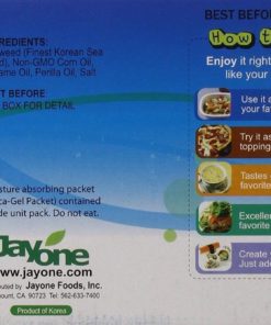Jayone Seaweed Roasted And Lightly Salted 24 Count 12 57 93a7c492 924e 455f b0ae e85c4c31483e