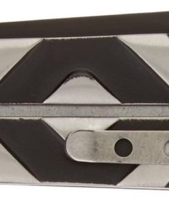 Alternative view of Bladesusa C-1130 Fantasy Folding Knife Black Straight Edge Blade Black/Silver..