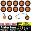 10 Pcs Tmh 3/4" Inch Mount Amber Led Clearance Markers Bullet Marker Lights S.. 4 57 93df1ff2 eca8 48e0 b0fe aa33a7f7010e
