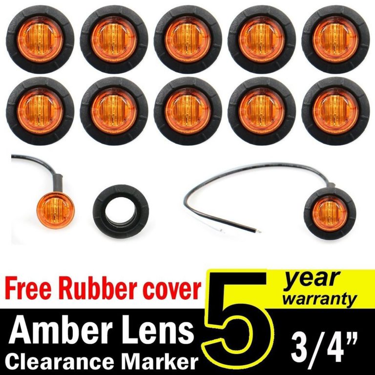 thumbnail image 2 of Hopkins Towing Solutions 3/4 In. 12V Round LED Clearance/Side Marker Light With Rubber Grommet, Red At Tractor Supply Co 2 of 12