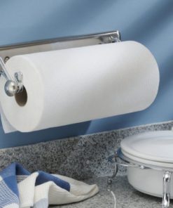 Alternative view of Interdesign York Lyra Paper Towel Holder For Kitchen - Wall Mount Split Finish