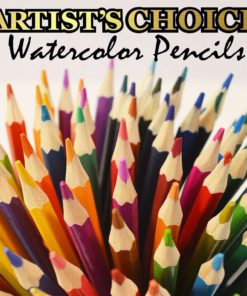 Alternative view of Artist's Choice 72 Pack Watercolor Pencils With Paintbrush