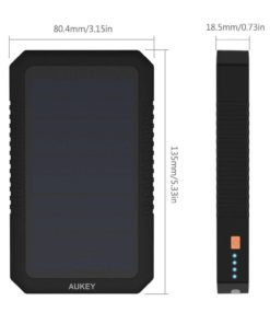Aukey 12000Mah Solar Charger With Sunpower Panel (The Highestefficiency Panel.. - $37.95