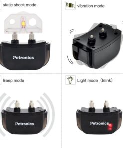 Alternative view of Petronics 330 Yards Rechargeable Shock Training Collar With Remote Electronic..