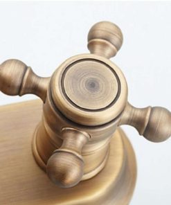 Rozinsanitary 4 Inch Centerset Antique Brass Bathroom Sink Faucet Dual Knobs .. 12 57 95b3cfbd e3b6 4304 a776 839c157f3bed