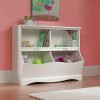 Sauder Pogo Bookcase/Footboard Soft White Finish