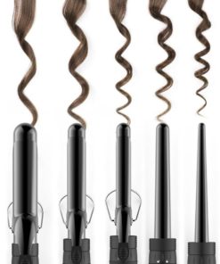 Xtava Satin Wave 5-In-1 Curling Wand - Professional Curling Iron Set With Int.. 9 57 96a03d60 59a5 48ee a063 d2b91f62c799