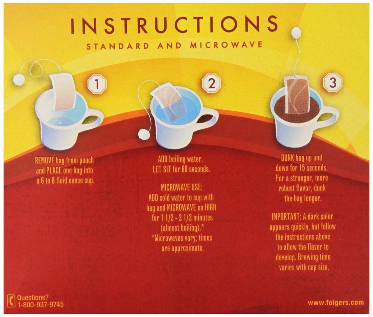 Folgers Classic Medium Roast Coffee Singles Serve Bags 114 Count Swiftsly