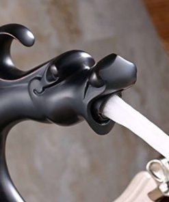 Rozinsanitary Dragon Shape Oil Rubbed Bronze Bathroom Centerest Sink Faucet D.. 12 57 9733bd8e fea1 4109 845b 3b5c5e0061b4