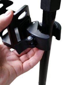 Alternative view of Crescendo Cr-20 Cup Caddy - Drink Holder - Clamping - Microphone Stand - Musi..