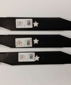 Alternative view of Set Of 3 Made In Usa Blade For 137380 532137380 50" Deck Craftsman Poulan Hus..