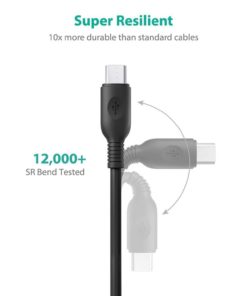 Alternative view of Micro Usb Cable Ravpower 6-Pack [1Ft 3*3Ft 2*6Ft] Kevlar Fiber & 12000+ Bend ..