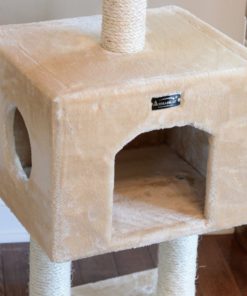 Alternative view of Armarkat Small Classic Cat Trees - A Beige 16"(L)X14"(W)X42"(H)