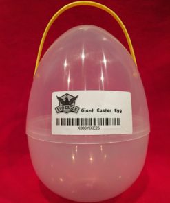 Large 10" Easter Egg With Removable Plastic Handle | Perfect For Easter And D.. 9 57 990786c7 e457 4073 8185 657fb8982bfa