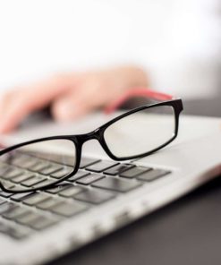 Alternative view of Spektrum Glasses Computer Glasses Anti Blue Light Computer Glasses Profession..