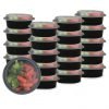 Pakkon Round Bento Lunch Box Containers With Clear Lid / Japanese Bento Box /.. - $62.95