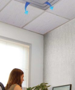 Airvisor Air Deflector For Office Ceiling Vents (24" X 24") - $34.95
