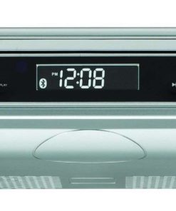 Sylvania Skcr2713 Under Counter Cd Player With Radio And Bluetooth Silver