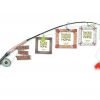 The Big Catch Fly Fishing Pole Photo Picture Holder Frame Themed Decor