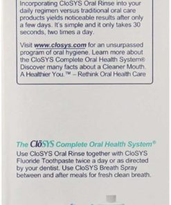 Closys Original Unflavored Mouthwsh Alcohol Free 32 Ounce (Pack Of 2) 17 57 99e9cde3 22f8 497b 85c5 5b7635a2024e 1