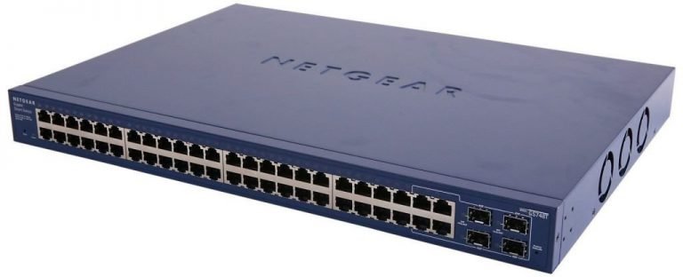 Netgear Prosafe Gs748T 48-Port Gigabit Smart Managed Switch (Gs748T) 50 Port