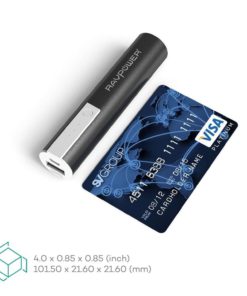 Alternative view of [Smallest But Powerful Enough] Portable Charger Ravpower 3350Mah 3Rd Gen Lust..