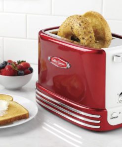 Nostalgia Rtos200 Retro Series 2-Slice Bagel Toaster Retro Red 7 57 9bb5b7b4 da34 4424 9df1 629c57bccb05