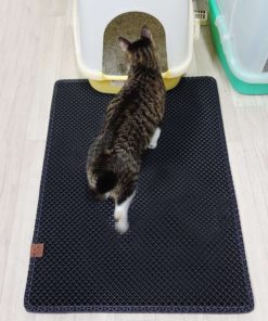 Alternative view of Blackhole Cat Litter Mat - Super Size Rectangular 30" X 23" - Blackhole Litte..