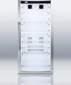 Alternative view of Summit Scr1005 48" Tall Beverage Merchandiser With Stainless Steel Trim Led L..