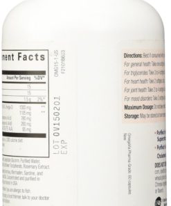 Omegavia Pharma-Grade Omega-3 Enteric Odorless/Burp-Free. 1105 Mg Omega-3 - H.. 8 57 9e33f723 acd8 4011 9d47 8778a487e25e