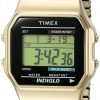 Timex Men's #T78677 Classic Digital Gold-Tone Expansion Band Watch 17 57 9e48177a 8ae8 4896 a4ec de6dbff0413e