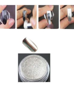 Alternative view of Autumnfall 1G/ Box Gold Sliver Nail Glitter Powder Shinning Nail Mirror Powde..