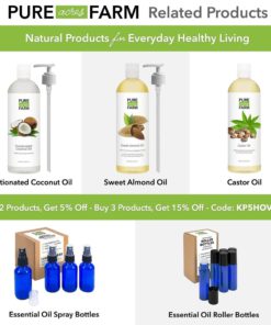 Fractionated Coconut Oil (Liquid) - Large 16Oz - With Pump + Free Recipe Eboo.. 9 57 9ea51246 74df 43a0 a24d 6347cc359905