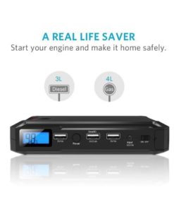 Alternative view of [5.0L Gas 3.0L Diesel Max] Arteck Car Jump Starter Auto Battery Charger And 1..