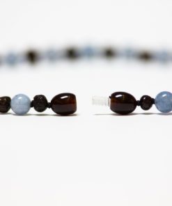 The Art Of Cure Baltic Amber Teething Necklace For Baby (Cherry/Aquamarine) 12 57 9f288092 2b26 4aad b1a8 347a649062f6