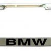 Bmw Chrome License Plate Frame With Black Text 21 57 a1560bba 3bd0 4551 b22d 4ebadcafa3cf