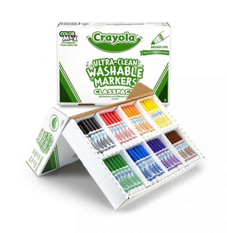 Crayola Classpack 200Ct Ultra-Clean Washable Markers