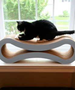Alternative view of Petfusion Ultimate Cat Scratcher Lounge Slate Gray