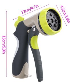 Homdox Garden Hose Nozzle 8 Spray Patterns Adjustable Water Pressure Controll.. 10 57 a20d2af9 549a 4c09 a4e1 61684fb5a9b3