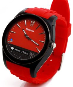 Alternative view of Martian Watches Notifier Smartwatch - Red Standard Packaging