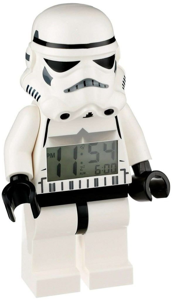 Lego Star Wars Stormtrooper Figurine Alarm Clock