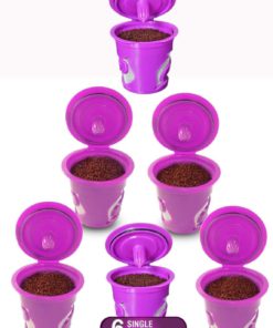 Froz-Cup 2.0 - 6 Refillable/Reusable K Cups For Keurig 2.0 - K200 K300 K400 K.. 17 57 a4a0b163 90c6 4a32 881d 4d443ac53257