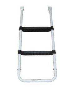 Super Jumper 2 Steps Ladder Trampoline White
