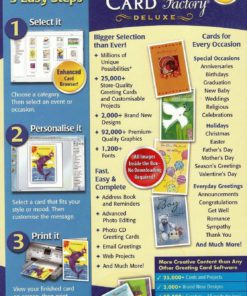 Alternative view of Greeting Card Factory 8.0 Deluxe [Old Version]